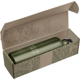 Solano Bottle in Bianca Custom Gift Box Light Green Branded Image